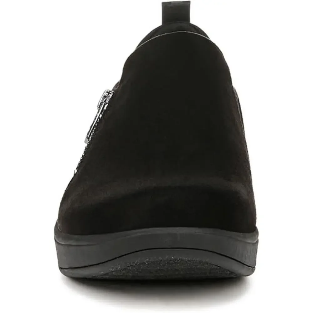 Ryka Luminous I8637F1002 Sneakers Women's 10 Black Slip On Walking Shoes GAL1068
